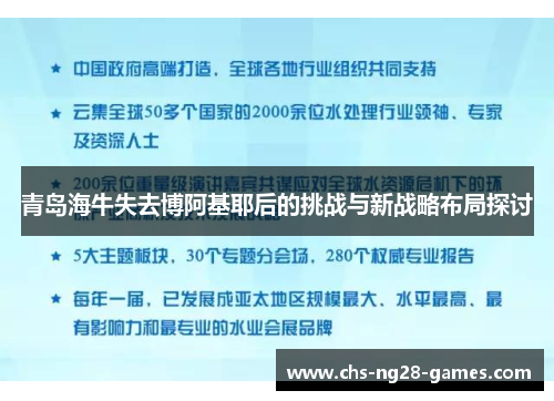 青岛海牛失去博阿基耶后的挑战与新战略布局探讨